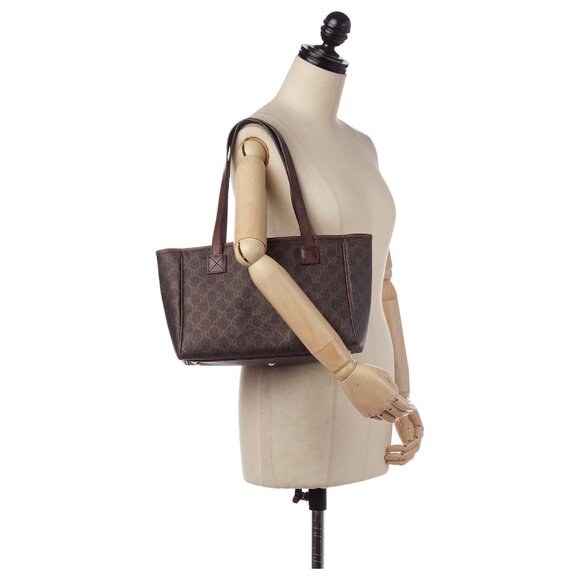 Auth GUCCI Supreme Shoulder bag/tote 2 tone Brown - Picture 6 of 17